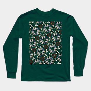 Mushroom Pattern Long Sleeve T-Shirt